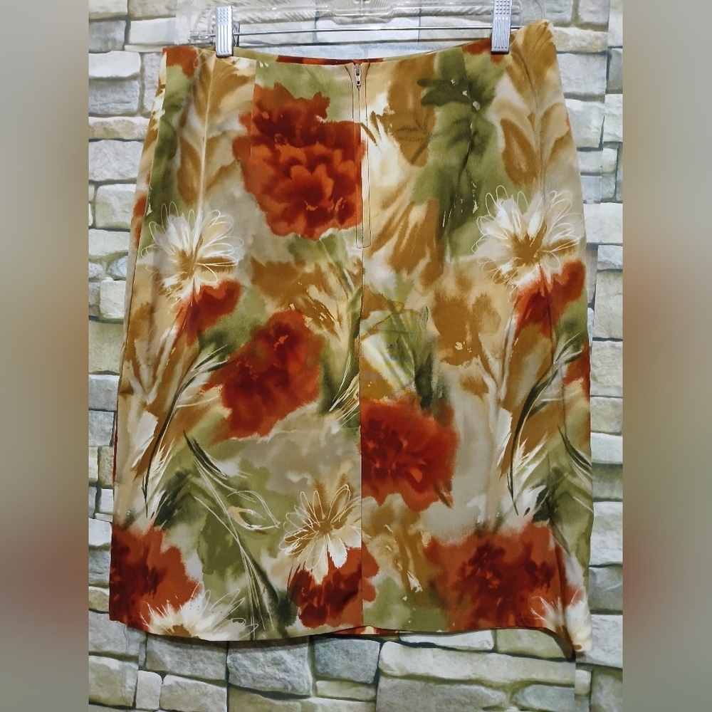 Worthington‎ Floral Mini Skirt 12P - Picture 2 of 3
